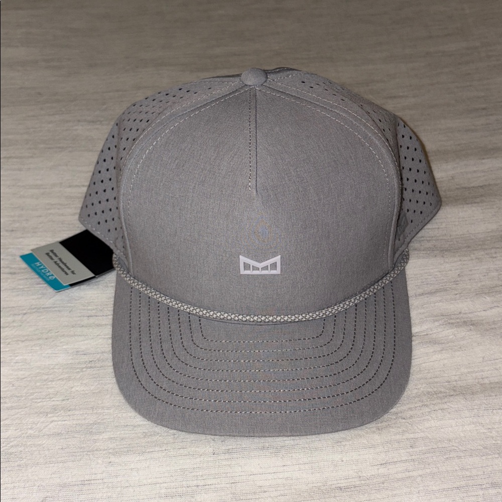 Heather Grey Melin Odysea Rope Bulls Icon Hydro, Trucker & Rope Performance Hat